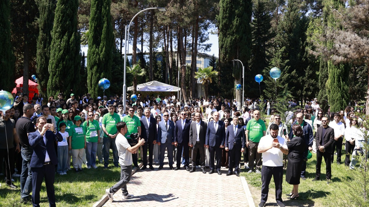 Mingəçevir Dövlət Universitetində “I Yaşıl Kampus İdman Festivalı” keçirildi - FOTOLAR